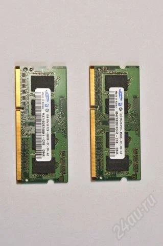 Лот: 1129598. Фото: 1. samsung ddr3-1066 (2 штуки по... Оперативная память