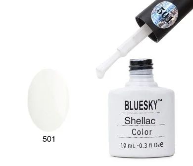 Лот: 3867083. Фото: 1. Shellac BlueSky, гель-лак 501. Косметологические, парикмахерские инструменты
