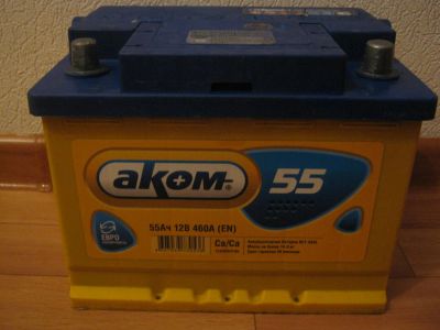 Лот: 7401111. Фото: 1. Продам рабочий аккумулятор АКОМ... Аккумуляторы