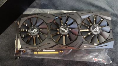 Лот: 12827660. Фото: 1. Asus GeForce GTX 1070 STRIX OC... Видеокарты