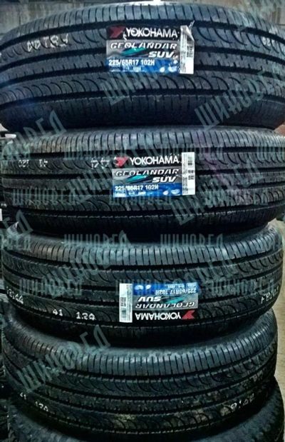 Лот: 6986314. Фото: 1. Шины 225/65 R17 Yokohama Geolandar... Шины