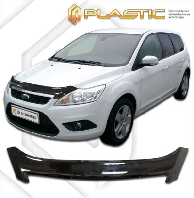 Лот: 8093127. Фото: 1. Дефлектор (чёрный) Ford Focus... Детали тюнинга