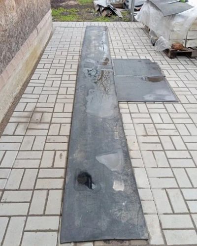 Лот: 22461711. Фото: 1. Садовая дорожка из транспортерной... Другое (постройки на участке)