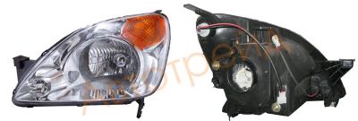 Лот: 6471864. Фото: 1. Фара Honda CR-V 01-03 - бесплатная... Оптика и освещение