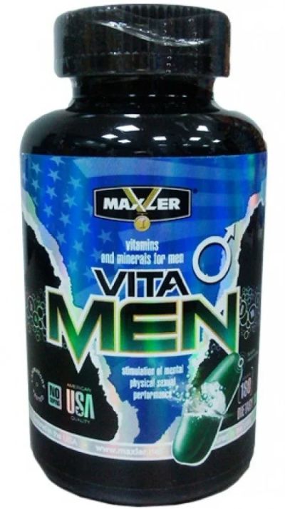 Лот: 8700003. Фото: 1. VitaMen (90 таб) Maxler (витаминеральный... Спортивное питание, витамины