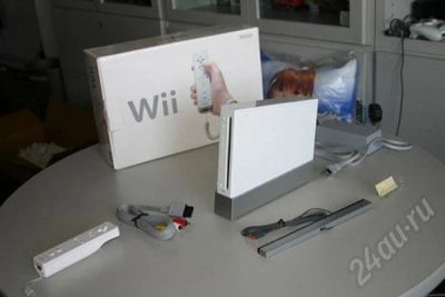 Лот: 598330. Фото: 1. wii в хорошем состоянии!(возможен... Игровые приставки, консоли