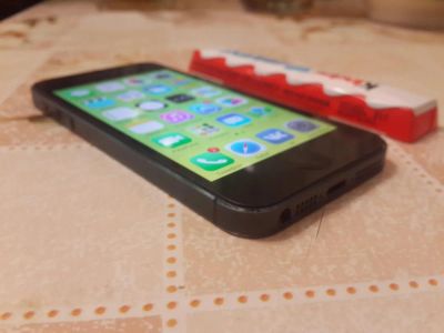 Лот: 5990306. Фото: 1. Apple iPhone 5 16Gb. Черный, с... Смартфоны