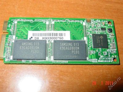Лот: 737351. Фото: 1. SSD диск 8Гбайт для от нетбука... Жёсткие диски (HDD)