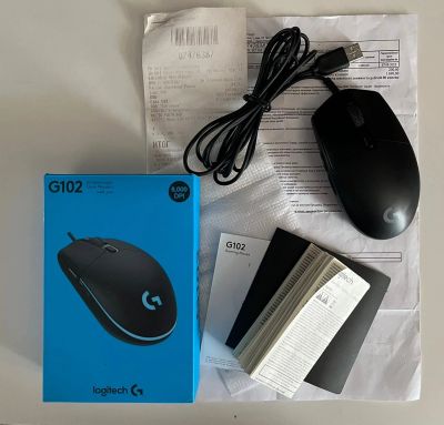 Лот: 19084150. Фото: 1. Компьютерная мышь Logitech G102. Клавиатуры и мыши