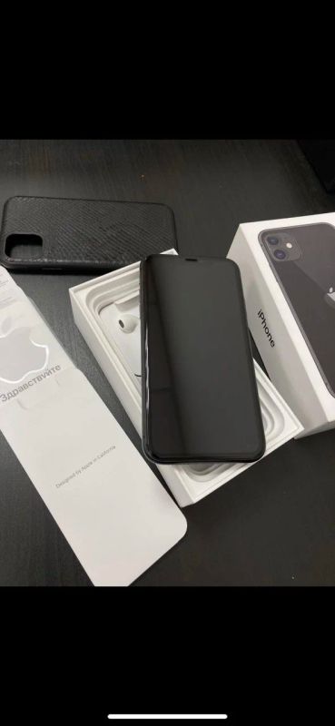 Лот: 17134760. Фото: 1. Iphone 11 64gb black. Смартфоны