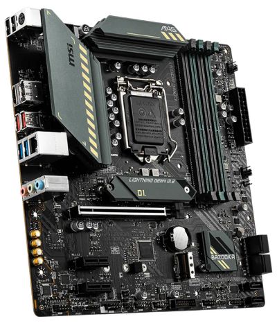 Лот: 25524995. Фото: 1. Материнская плата MSI MAG B560M... Материнские платы