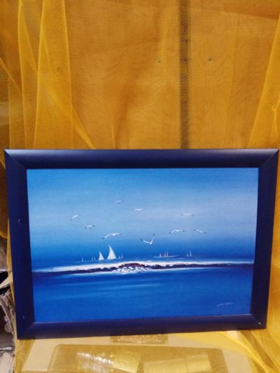 Лот: 15937023. Фото: 1. Картина 35х50. Рамки, багет