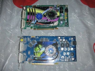 Лот: 1119287. Фото: 1. GeForce 8600GTS и 7900GS (нерабочие... Видеокарты