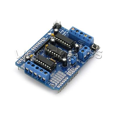 Лот: 7060124. Фото: 1. модуль двигателей l293d для Arduino... Микроконтроллеры