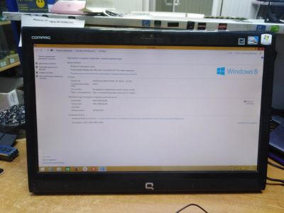 Лот: 23458035. Фото: 1. Моноблок Compaq 100eu на Atom... Моноблоки