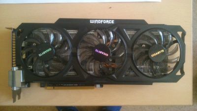 Лот: 9696678. Фото: 1. Gigabyte GeForce GTX 760 2Gb Windforce... Видеокарты