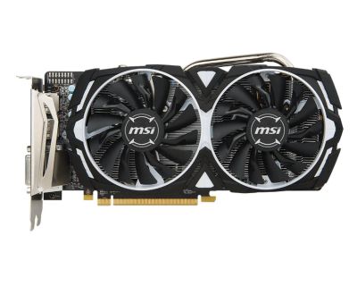 Лот: 14454555. Фото: 1. MSI Radeon RX 470 Armor 8g. Видеокарты
