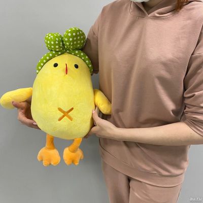Лот: 18243693. Фото: 1. Мягкая игрушка курочка в ободочке... Мягкие