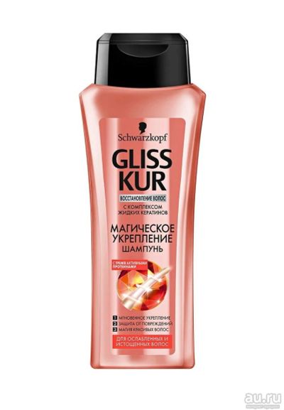 Лот: 13875514. Фото: 1. Шампунь Gliss Kur. Уход за волосами 