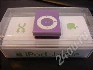 Лот: 374138. Фото: 1. MP3 плеер фиолетовый. Плееры