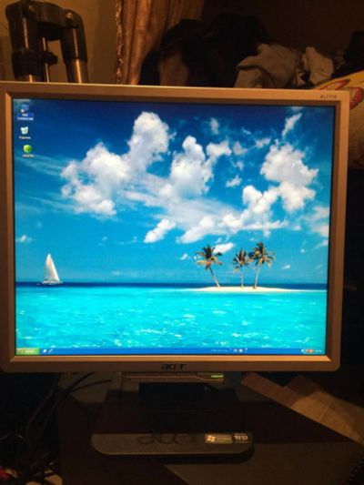 Лот: 7272156. Фото: 1. Монитор ACER AL1716 (серый). ЖК-мониторы