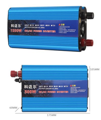 Лот: 11354678. Фото: 1. Инвертор Carmaer 12V/220V/500W. Электроприборы для автомобиля