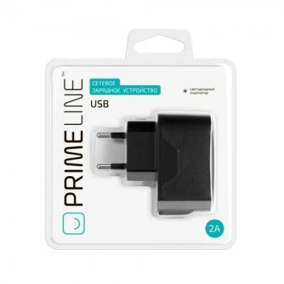 Лот: 8987380. Фото: 1. СЗУ-USB Prime Line 2A,2310 Доставка... Зарядные устройства, блоки питания, адаптеры сетевые для смартфонов