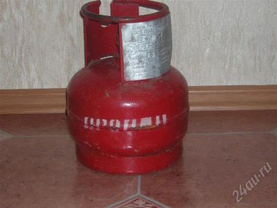 Лот: 402207. Фото: 1. балон пропановский, бытовой 5л... Другие (дрова, топливо)
