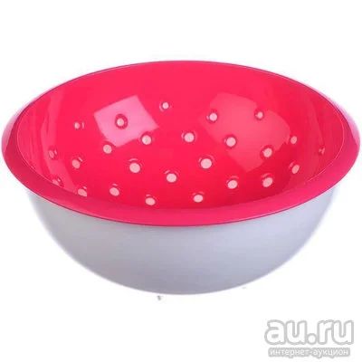 Лот: 14671770. Фото: 1. Дуршлаг с чашей 2л IDEA /м1134... Кухонные аксессуары