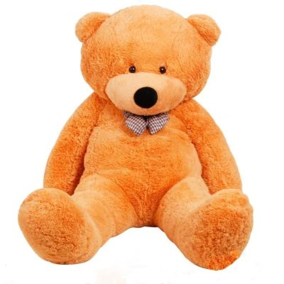 Лот: 3067993. Фото: 1. Светло- коричневый мишка 120см. Мягкие