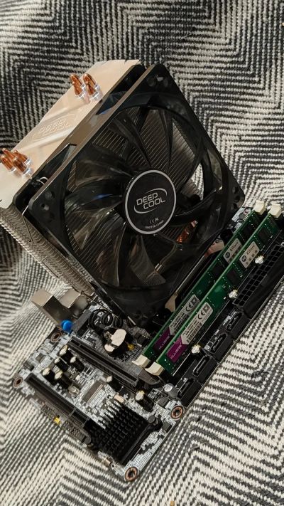 Лот: 24308160. Фото: 1. Xeon X3470 комплект, опер 8Gb... Комплекты запчастей