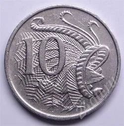 Лот: 101897. Фото: 1. Австралия. 10 центов 1978г. Австралия и Океания