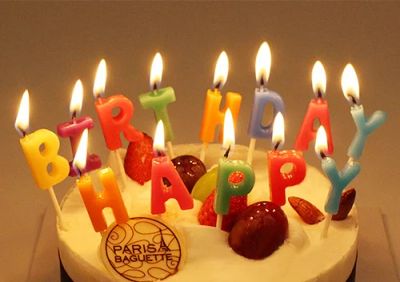 Лот: 5124101. Фото: 1. Набор свечей «Happy Birthday». Свечи