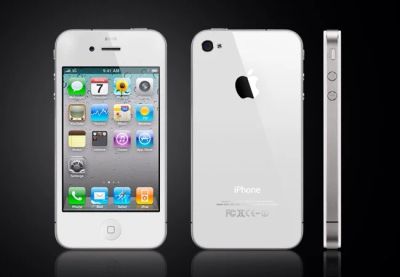 Лот: 4338950. Фото: 1. iPhone 4S white 16 gb. Смартфоны