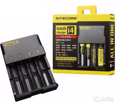 Лот: 10671474. Фото: 1. Зарядное устройство Nitecore I4... Зарядные устройства, блоки питания для бытовой техники