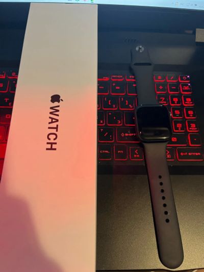 Лот: 19870419. Фото: 1. apple watch se 44mm space gray... Смарт-часы, фитнес-браслеты, аксессуары