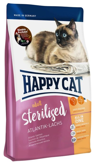 Лот: 13970178. Фото: 1. Happy Cat (Хэппи Кэт) Sterilised... Корма