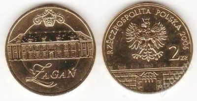 Лот: 2127400. Фото: 1. 2 злотых 2006 год. Исторические... Европа