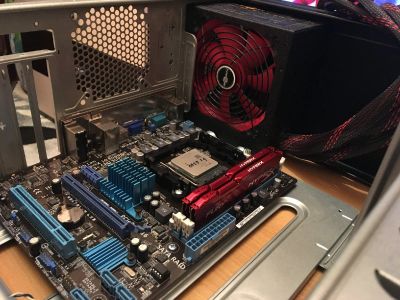 Лот: 17878577. Фото: 1. Комплект FX6300+8GB DDR3 + материнка. Оперативная память