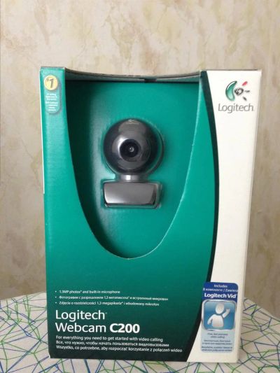 Лот: 3178239. Фото: 1. вебкамера Logitech c200. Веб-камеры