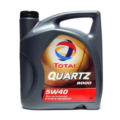 Лот: 12496573. Фото: 1. TOTAL Quartz 9000 5W40 4 л. Масла, жидкости