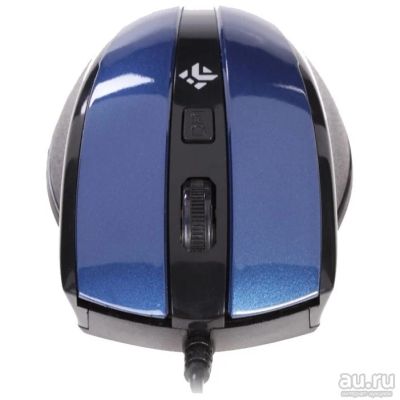 Лот: 8974707. Фото: 1. Мышь проводная DEXP CM-310LU Blue... Клавиатуры и мыши