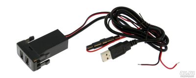 Лот: 17254198. Фото: 1. USB-разьем в штатную заглушку... Аксессуары для автозвука