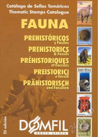 Лот: 710512. Фото: 1. Тематический каталог марок "Доисторические... Книги