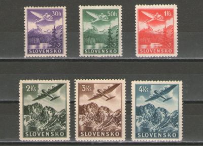 Лот: 16224973. Фото: 1. 1939-1944 гг. Словакия. Оккупация... Марки