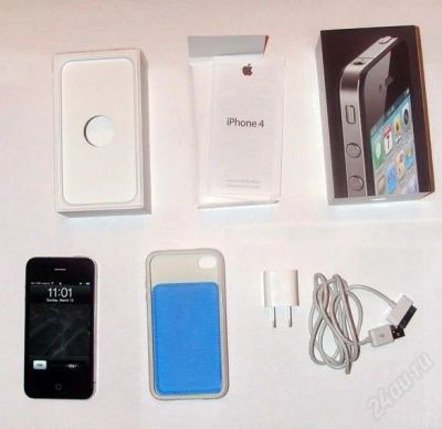 Лот: 830631. Фото: 1. Apple iPhone 4 16GB. Смартфоны