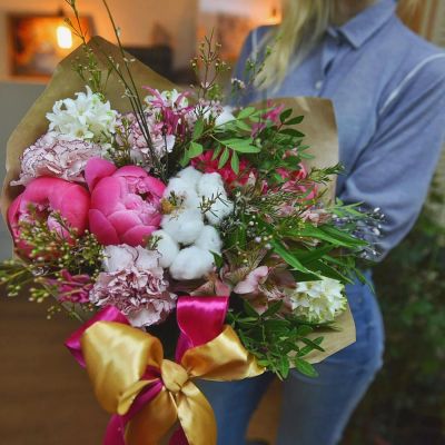 Лот: 7492769. Фото: 1. Сборный букет. Цветы на Щорса... Свежие цветы