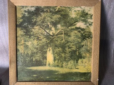 Лот: 25526258. Фото: 1. Картина. Репродукция «Дуб» И... Картины, рисунки