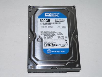 Лот: 11281541. Фото: 1. Неисправный SATA-II 500Gb Western... Жёсткие диски (HDD)
