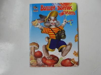 Лот: 67351. Фото: 1. Вышел зайчик погулять - картон... Другое (дети растут)
